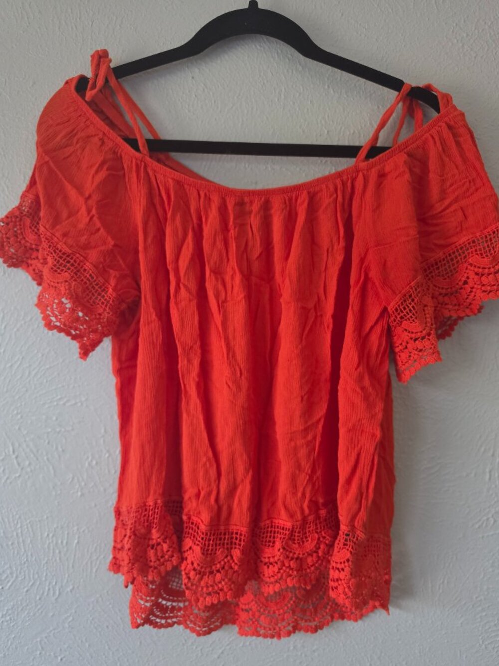 By & by off-the-shoulder top